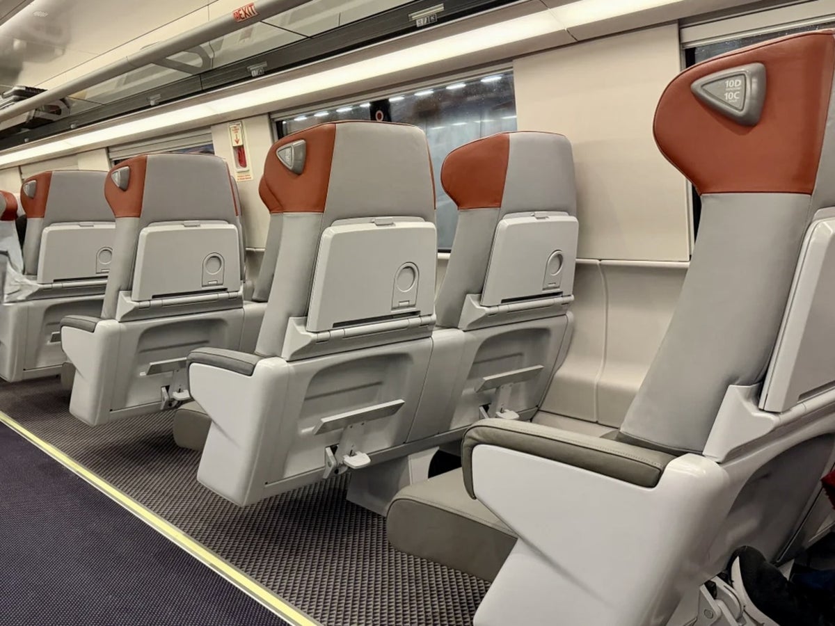 NextGen Acela First Class Seats Layout