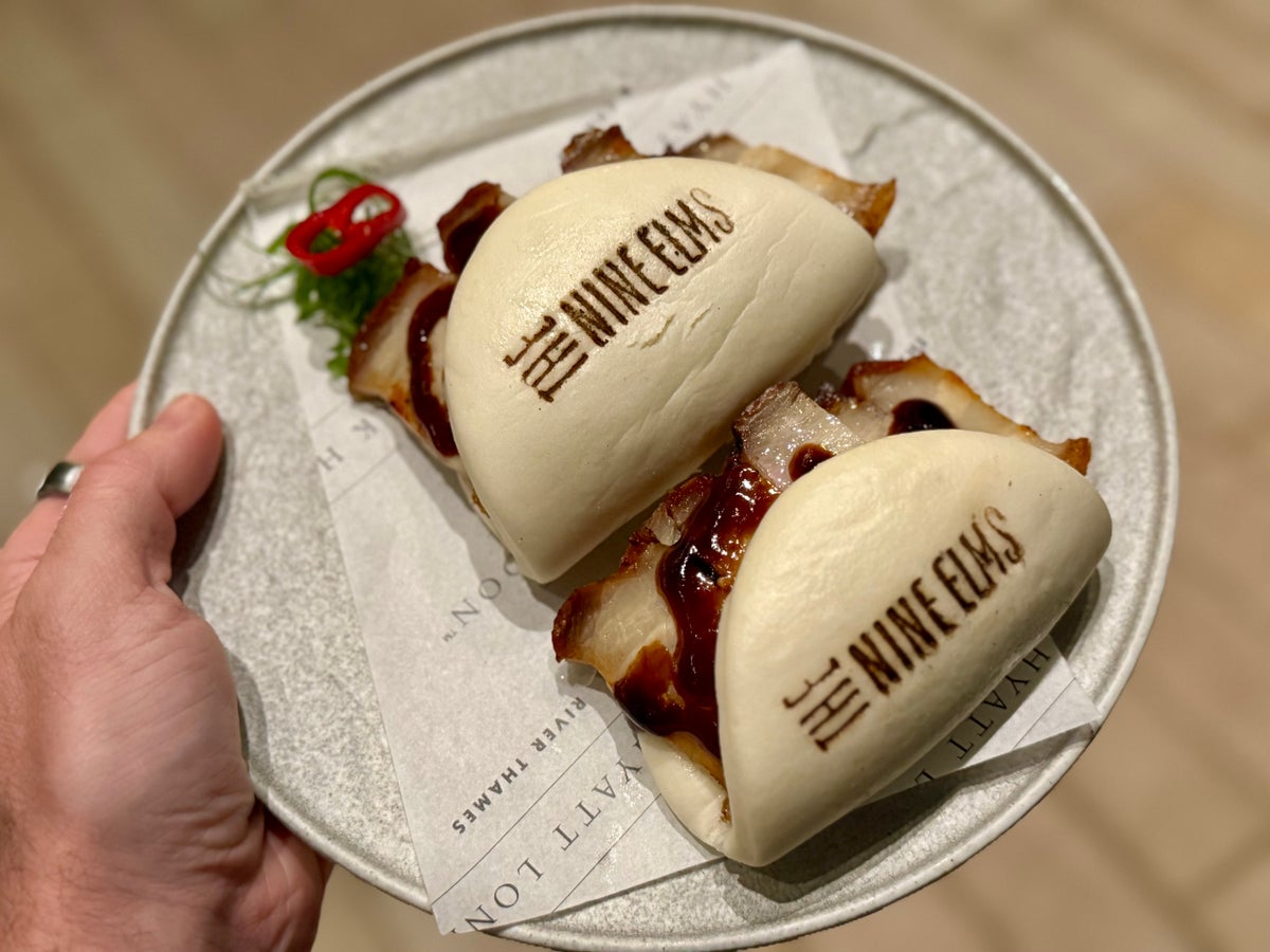 Park Hyatt London River Thames Nine Elms Terrace bao buns