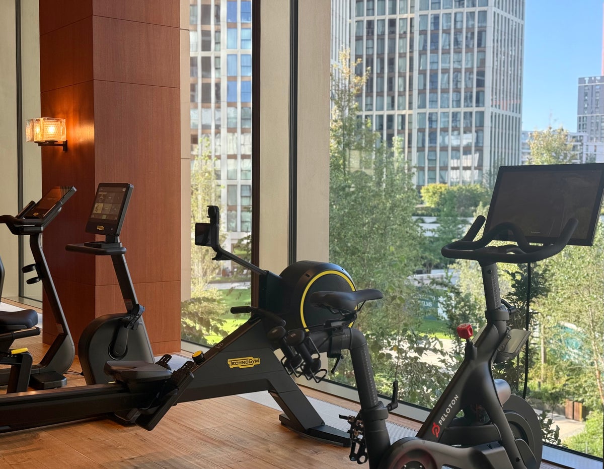 Park Hyatt London River Thames gym