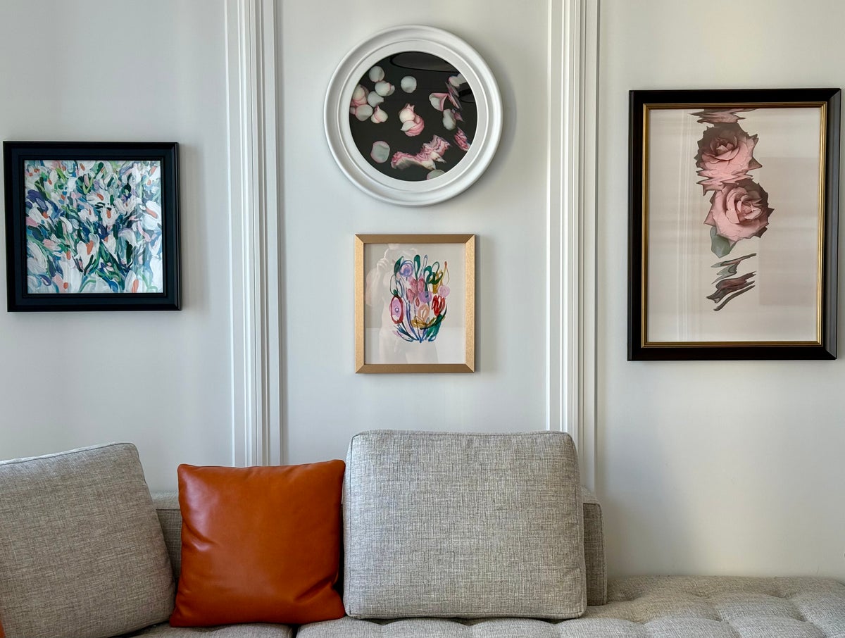 Park Hyatt London River Thames living room wall art