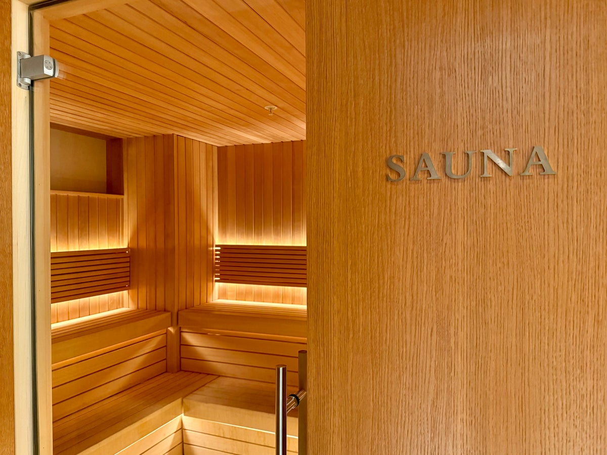 Park Hyatt London River Thames sauna