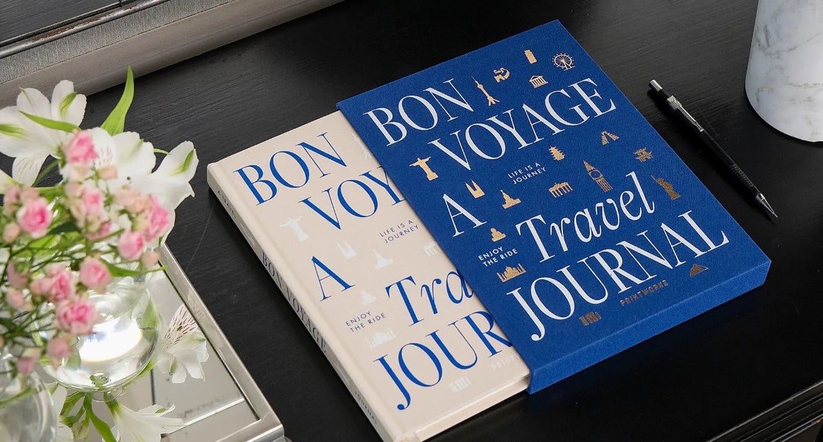 Printworks travel journal from Saks Printworks travel journal from Saks