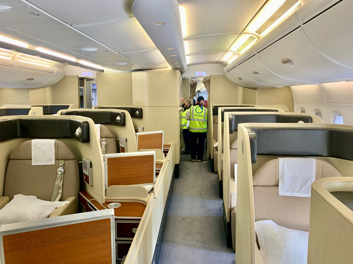 Qantas A380 First Cabin