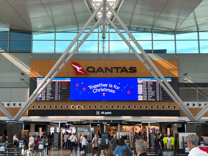Qantas Domestic Terminal in Sydney