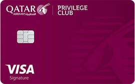 Qatar Airways Privilege Club Visa Signature Credit Card
