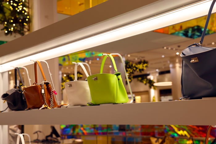 Saks Fifth Avenue NYC shopping purses handbags
