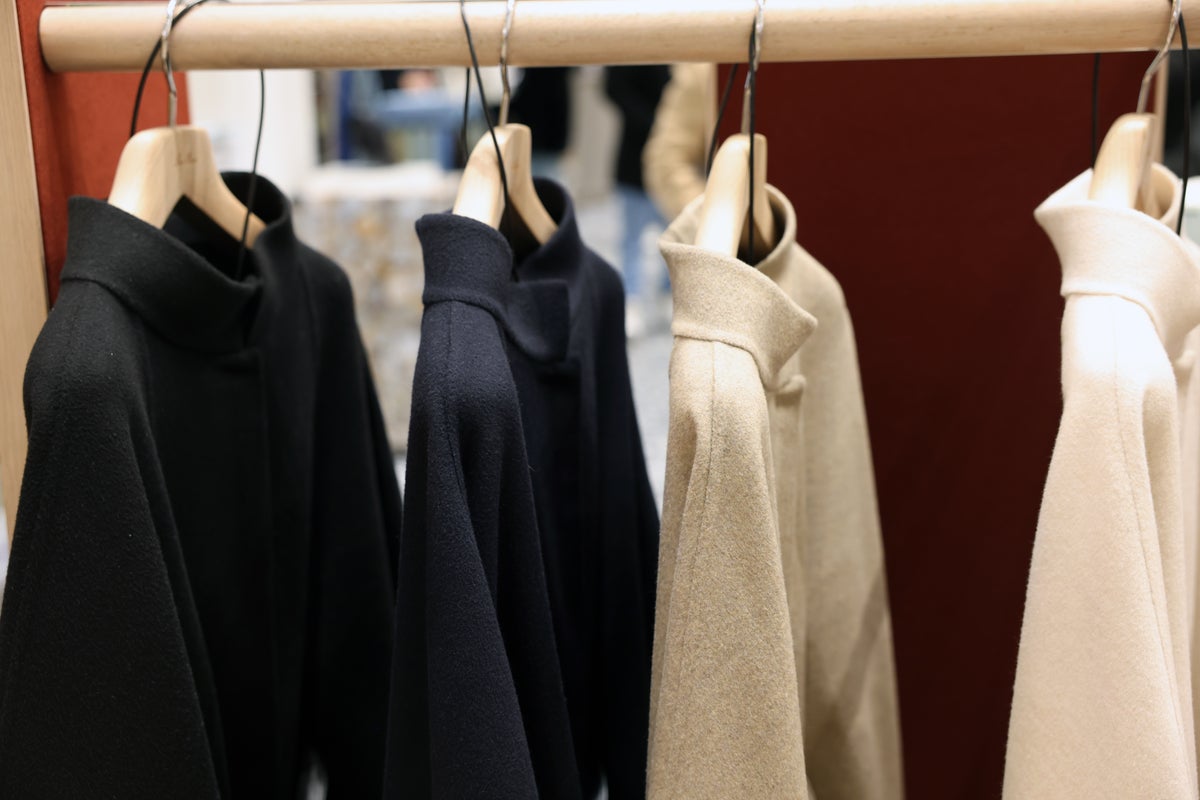 Saks Fifth Avenue NYC sweaters shopping