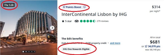 The Edit Selecting a Hotel The Edit Selecting a Hotel