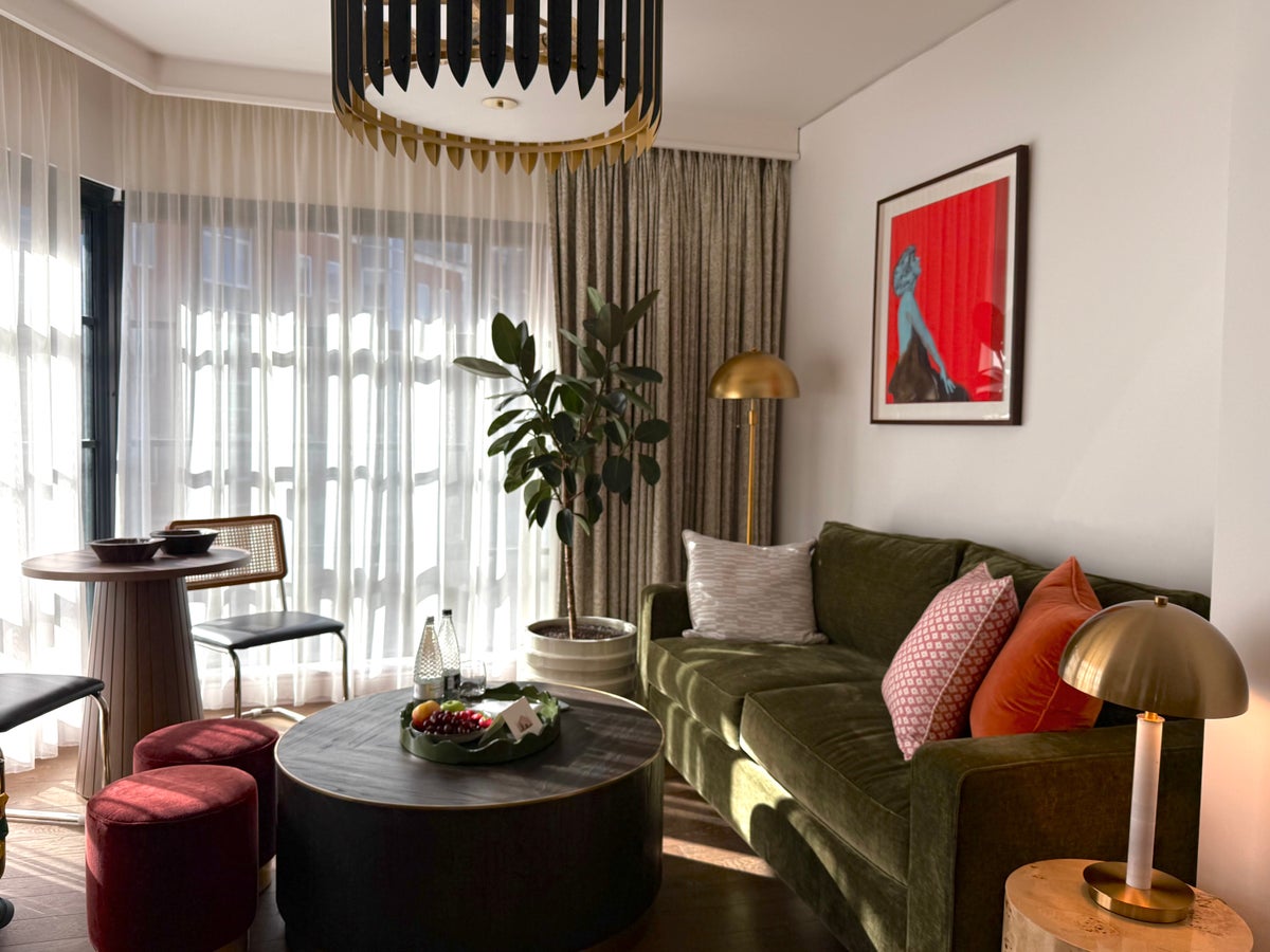 Virgin Hotels London Shoreditch living room