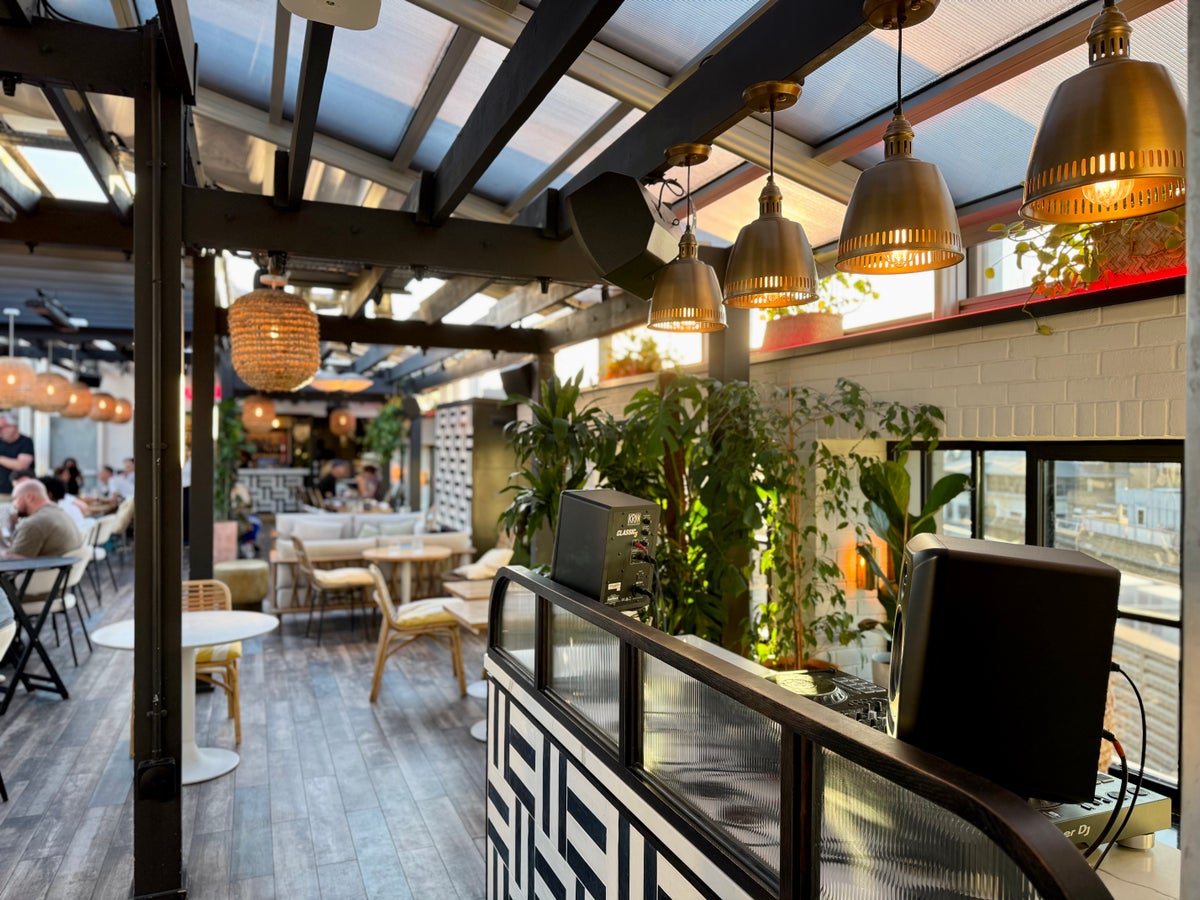 Virgin Hotels London Shoreditch rooftop DJ 