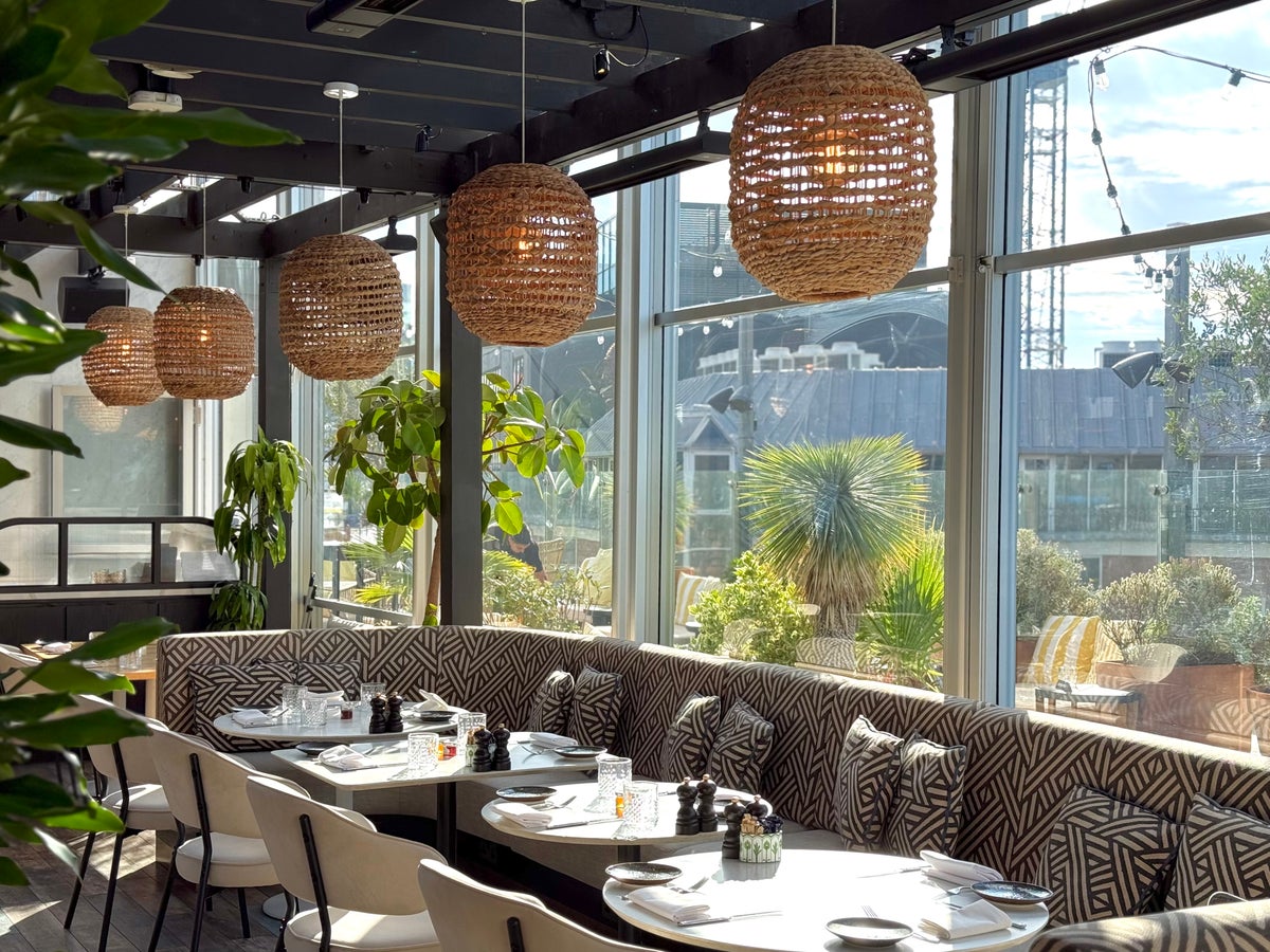 Virgin Hotels London Shoreditch rooftop restaurant