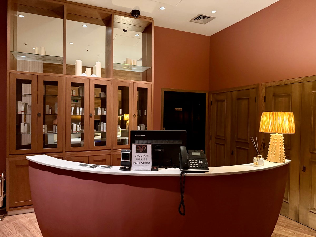 Virgin Hotels London Shoreditch spa reception