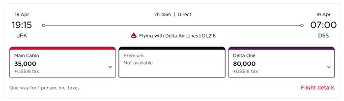 Virgin award JFK DSS Delta One Virgin award JFK DSS Delta One