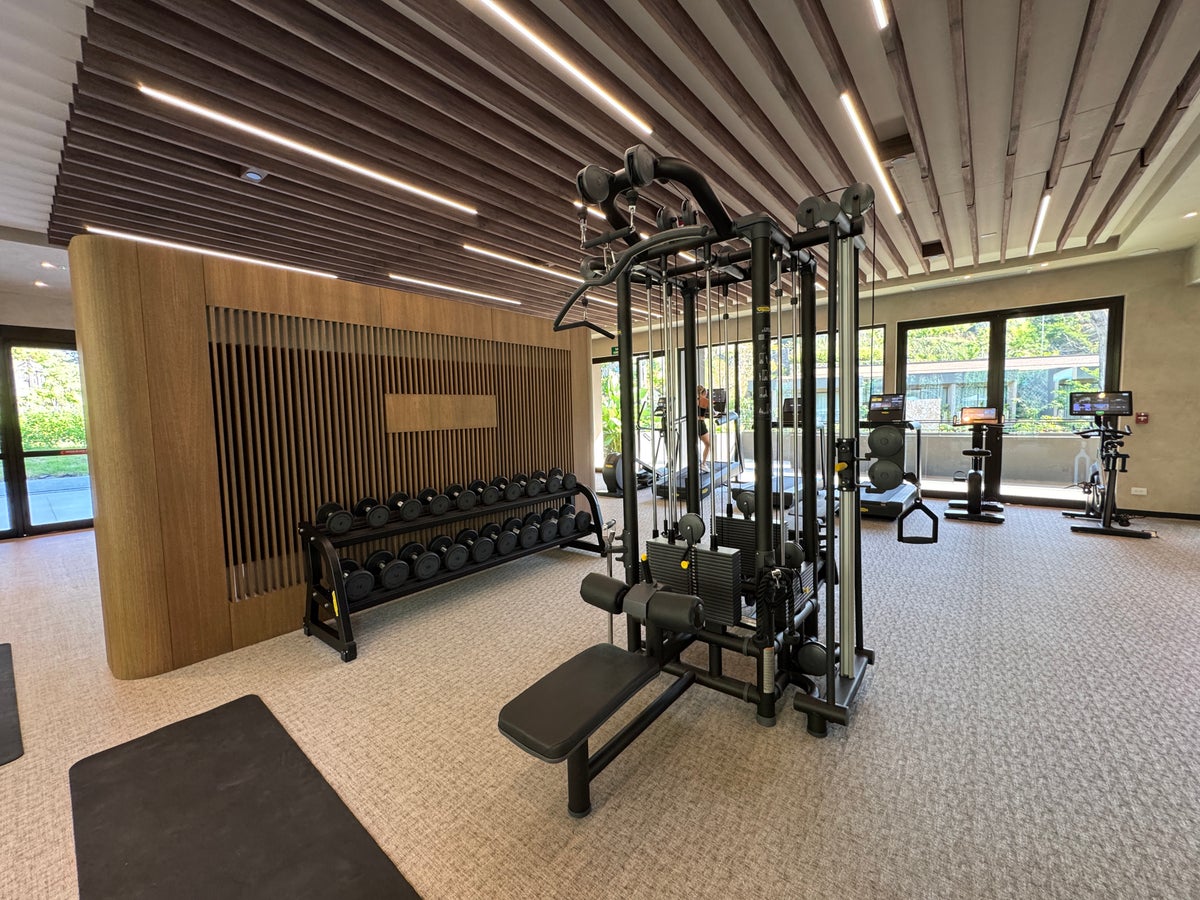 Waldorf Astoria Costa Rica Fitness center equipments