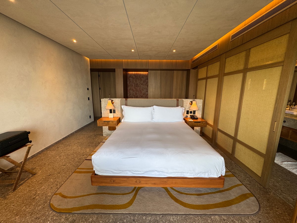 Waldorf Astoria Costa Rica King Suite bed