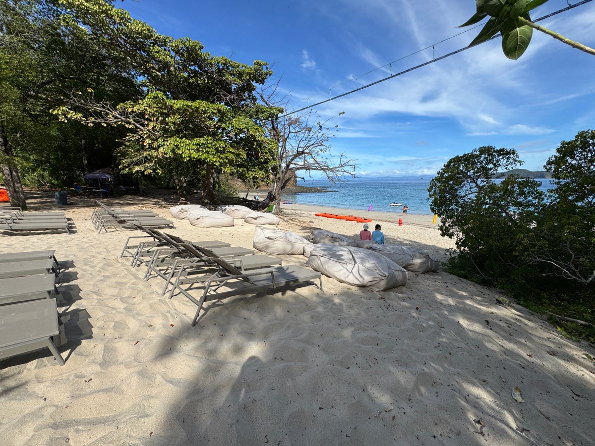Waldorf Astoria Costa Rica beach seating