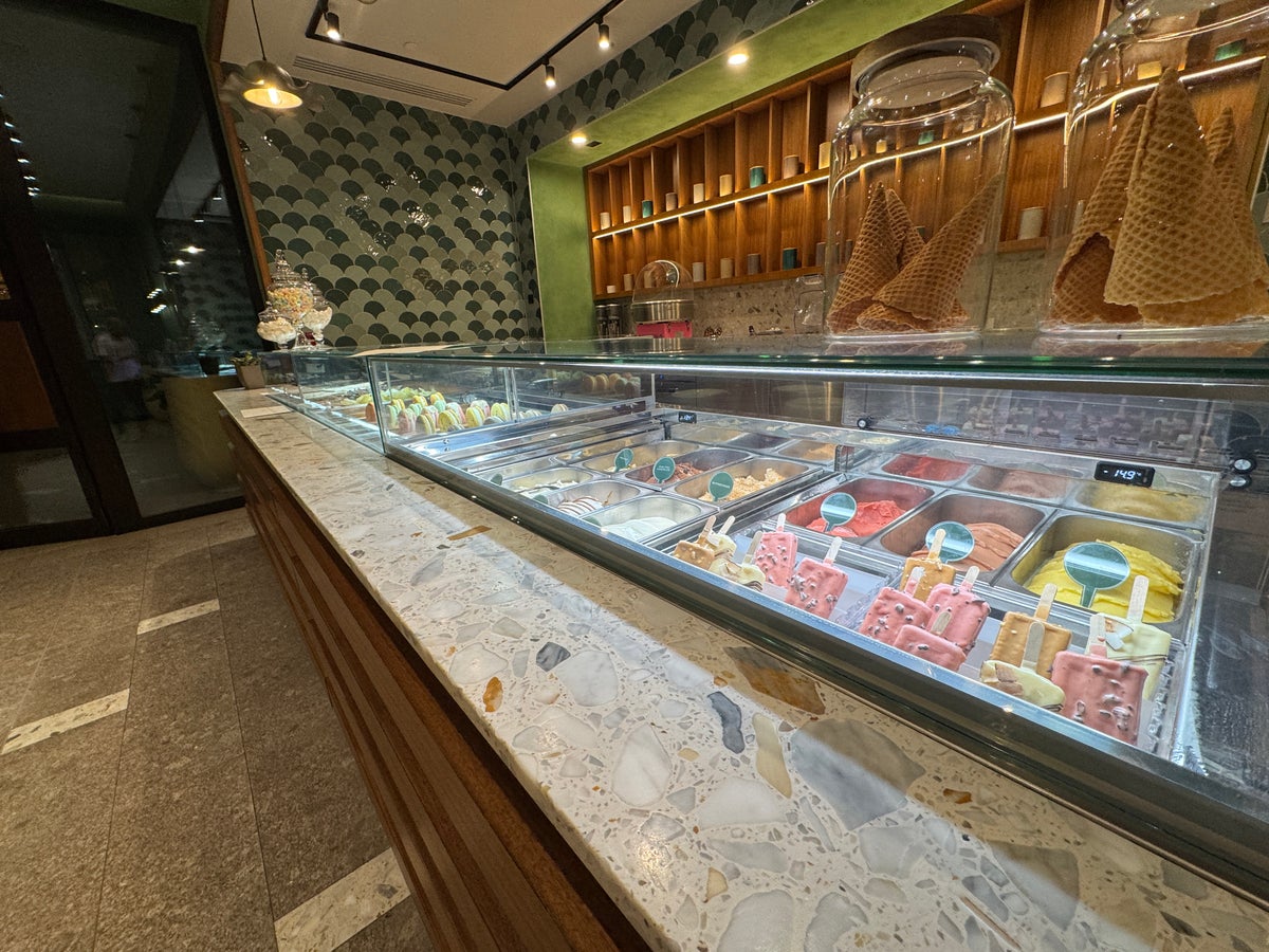 Waldorf Astoria Costa Rica ice cream shop gelato
