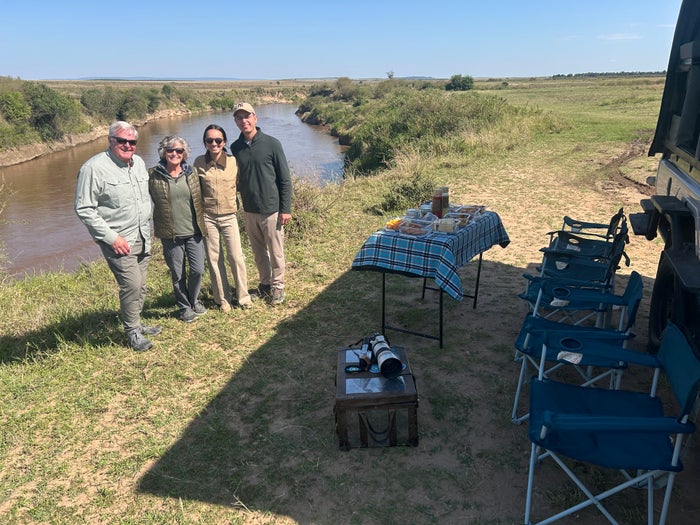 breakfast in bush