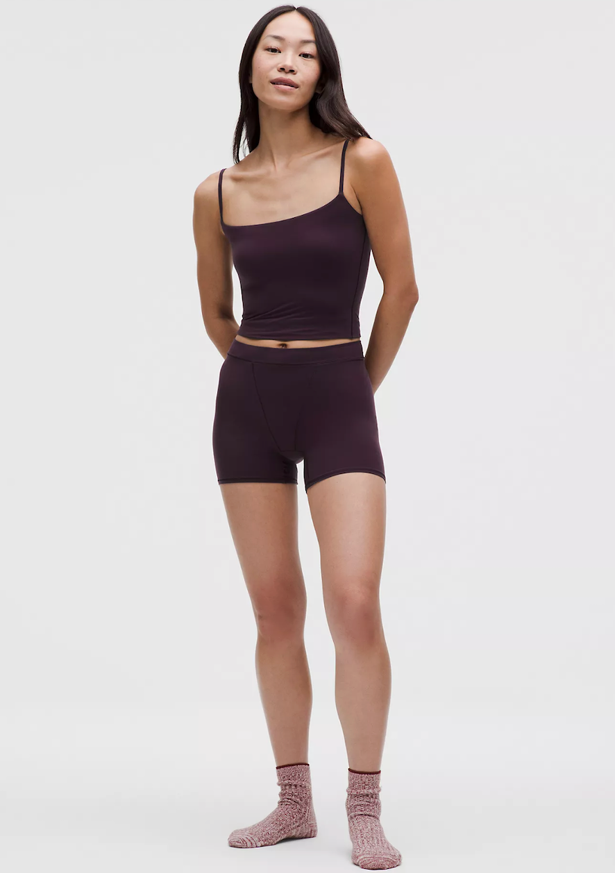 lululemon cami boxer set lululemon cami set
