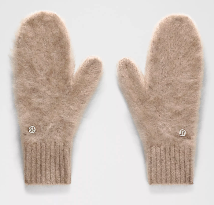 lululemon fuzzy cashmere mittens