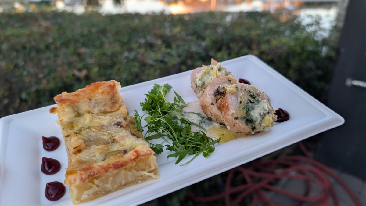 2026 EPCOT International Festival of the Arts Fictional Victuals Chapter 2 plate of impossible bites