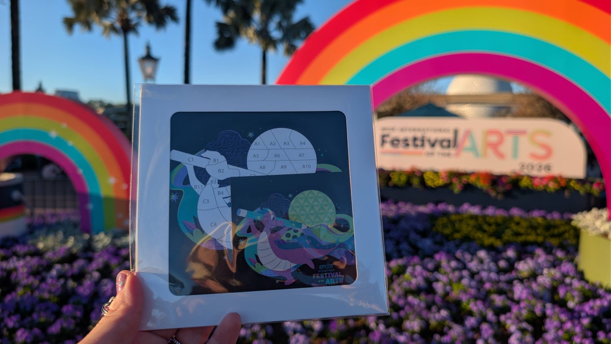 2026 EPCOT International Festival of the Arts Figment's Brush With the Masters completer prize
