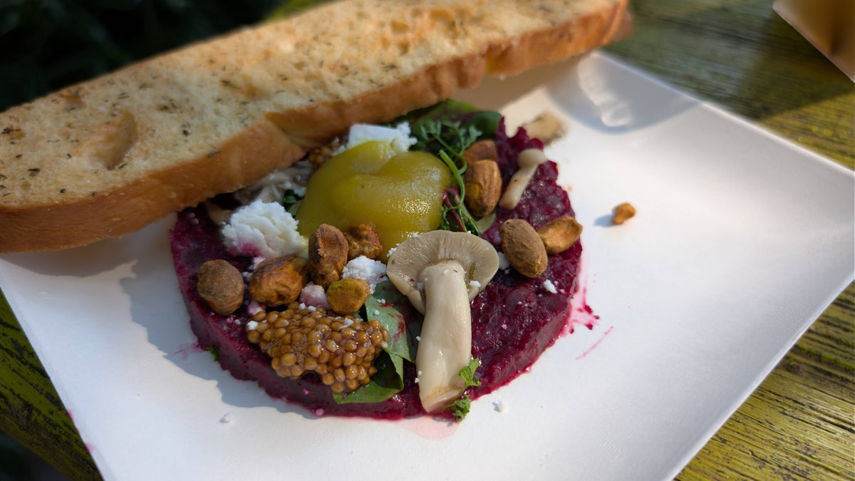 2026 EPCOT International Festival of the Arts Gourmet Landscapes (Canada) beet tartare