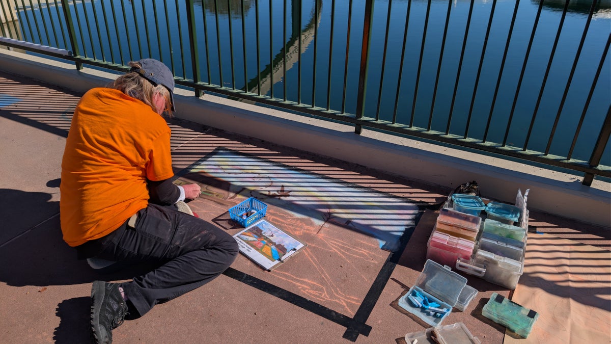 2026 EPCOT International Festival of the Arts chalk art