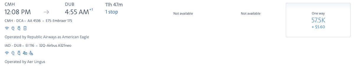 AA Aer Lingus small airport AA Aer Lingus small airport