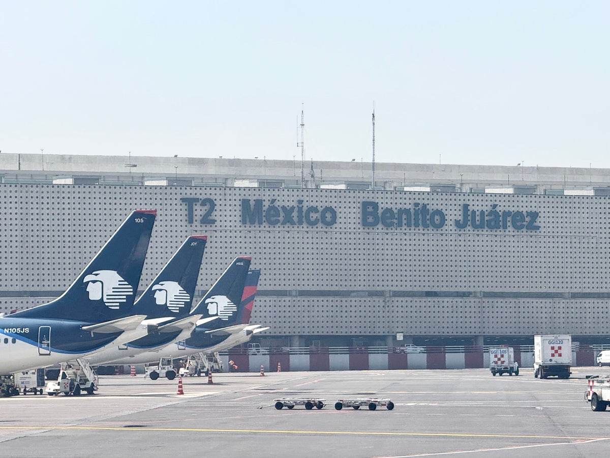 Aeromexico jets at Mexico Airport MEX