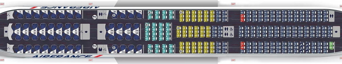 Air France A350 900 292 seats Air France A350 900 292 seats