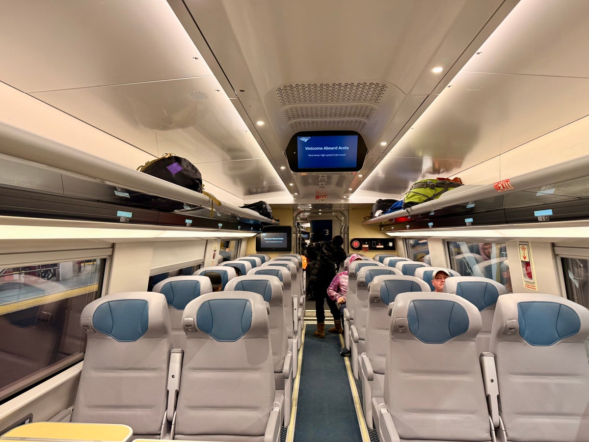Amtrak NextGen Acela Business Class