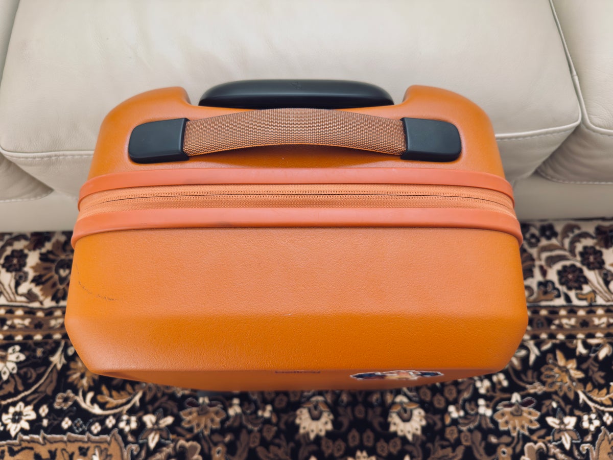 Bellroy Transit Carry on top