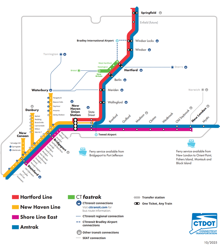 Bradley International Hartford Line Stations Bradley International Hartford Line Stations 1