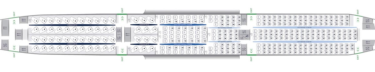British Airways A350 1000 seat map British Airways A350 1000 seat map