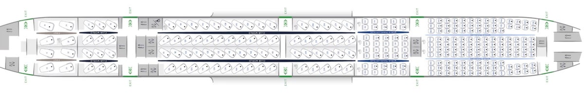 British Airways B777 300ER seat map British Airways B777 300ER seat map