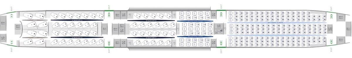 British Airways B787 10 seat map British Airways B787 10 seat map