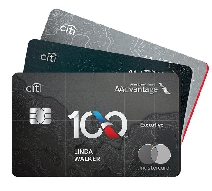 Citi AA centennnial credit card art Citi AA centennnial credit card art