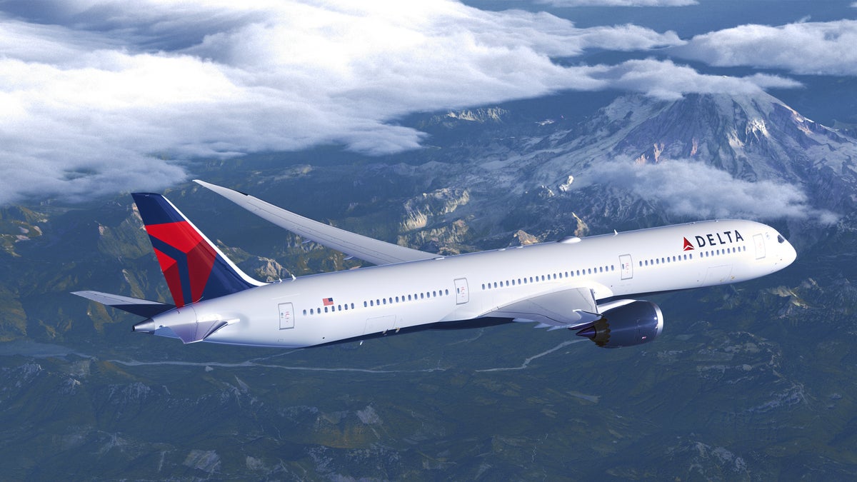 Delta new Dreamliner renderig