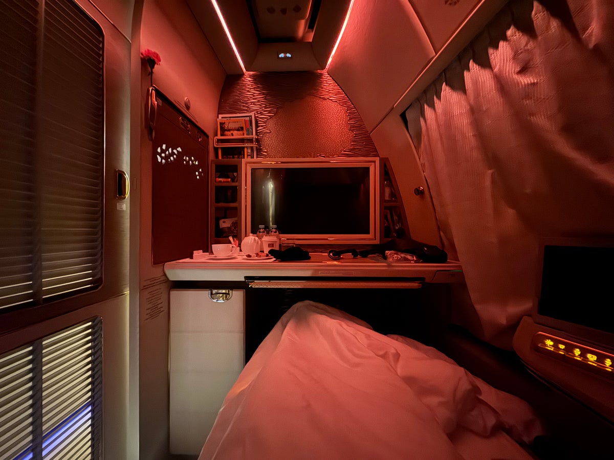 Emirates Game Changer Evening mood lighting