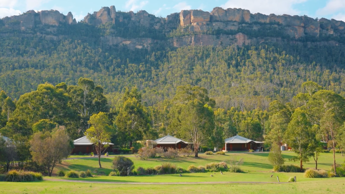 Emirates Wolgan Valley Ritz Carlton Australia scenery