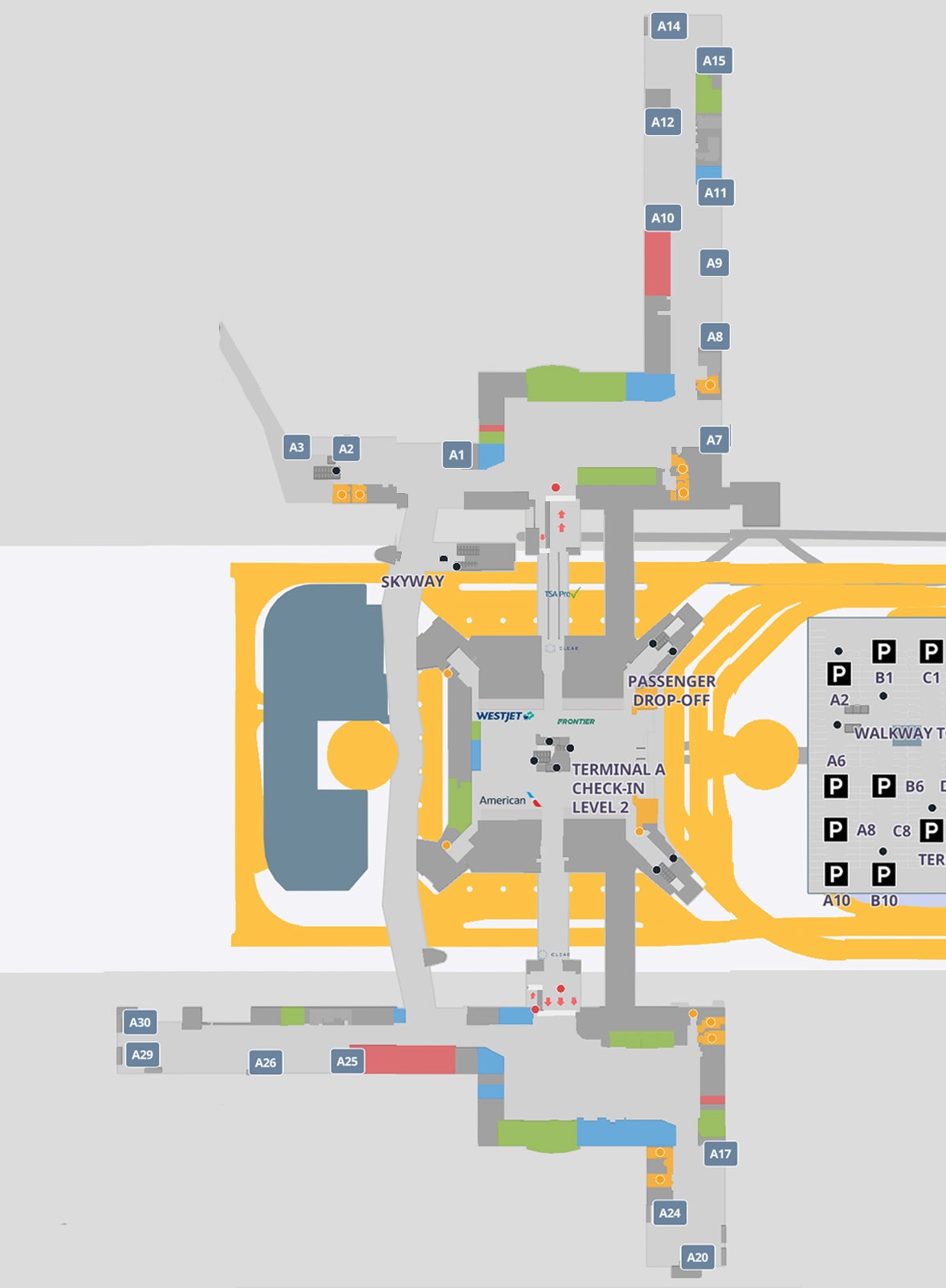 George Bush Intercontinental Airport Terminal A 1