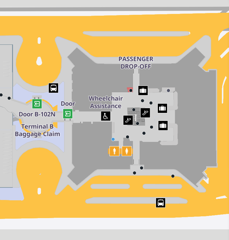 George Bush Intercontinental Airport Terminal B Arrivals