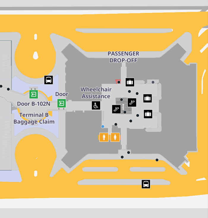 Terminal B Arrivals George Bush International Airport George Bush Intercontinental Airport Terminal B Arrivals