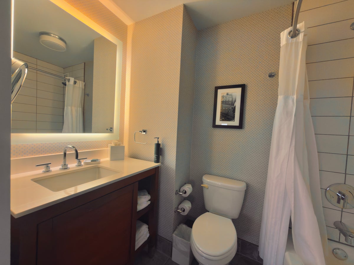 Hilton ChicagoOak Brook bathroom