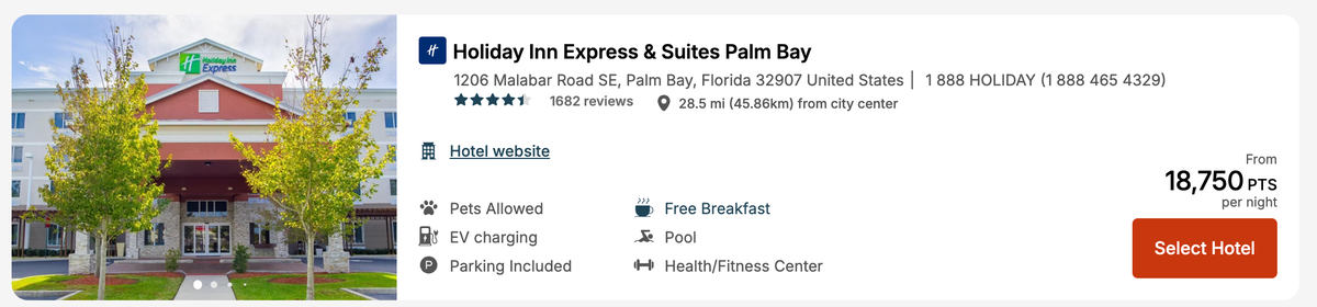Holiday Inn Express Redemption