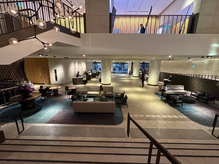 Hyatt Regency Sydney Lobby Hyatt Regency Sydney Lobby