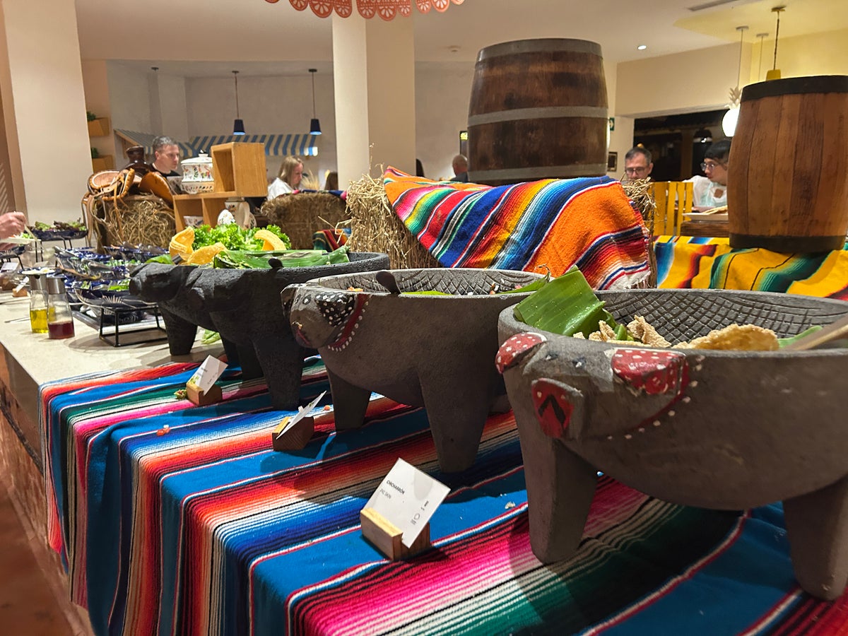 Iberostar Waves Paraiso Beach Mexican food