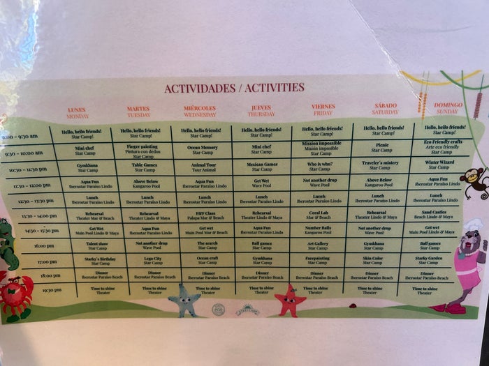 Iberostar Waves Paraiso Beach Star Camp Activities Iberostar Waves Paraiso Beach Star Camp Activities
