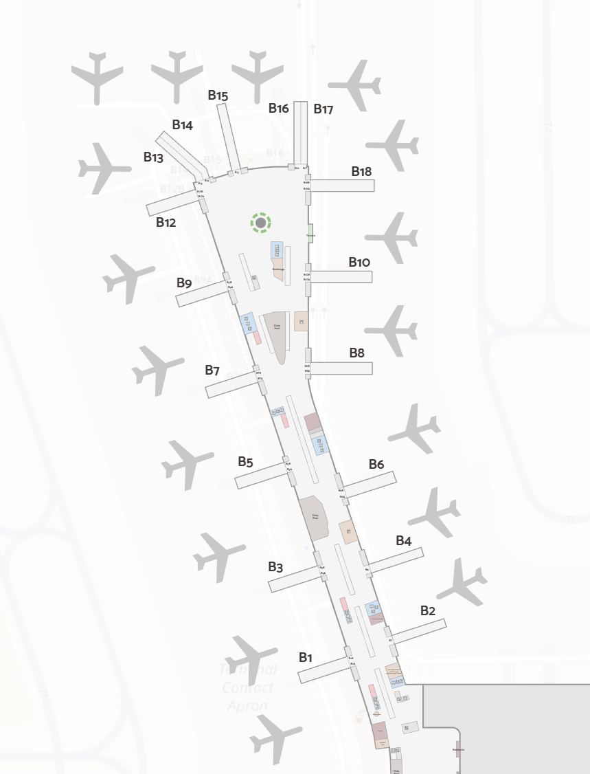 Istanbul Airport Concourse B